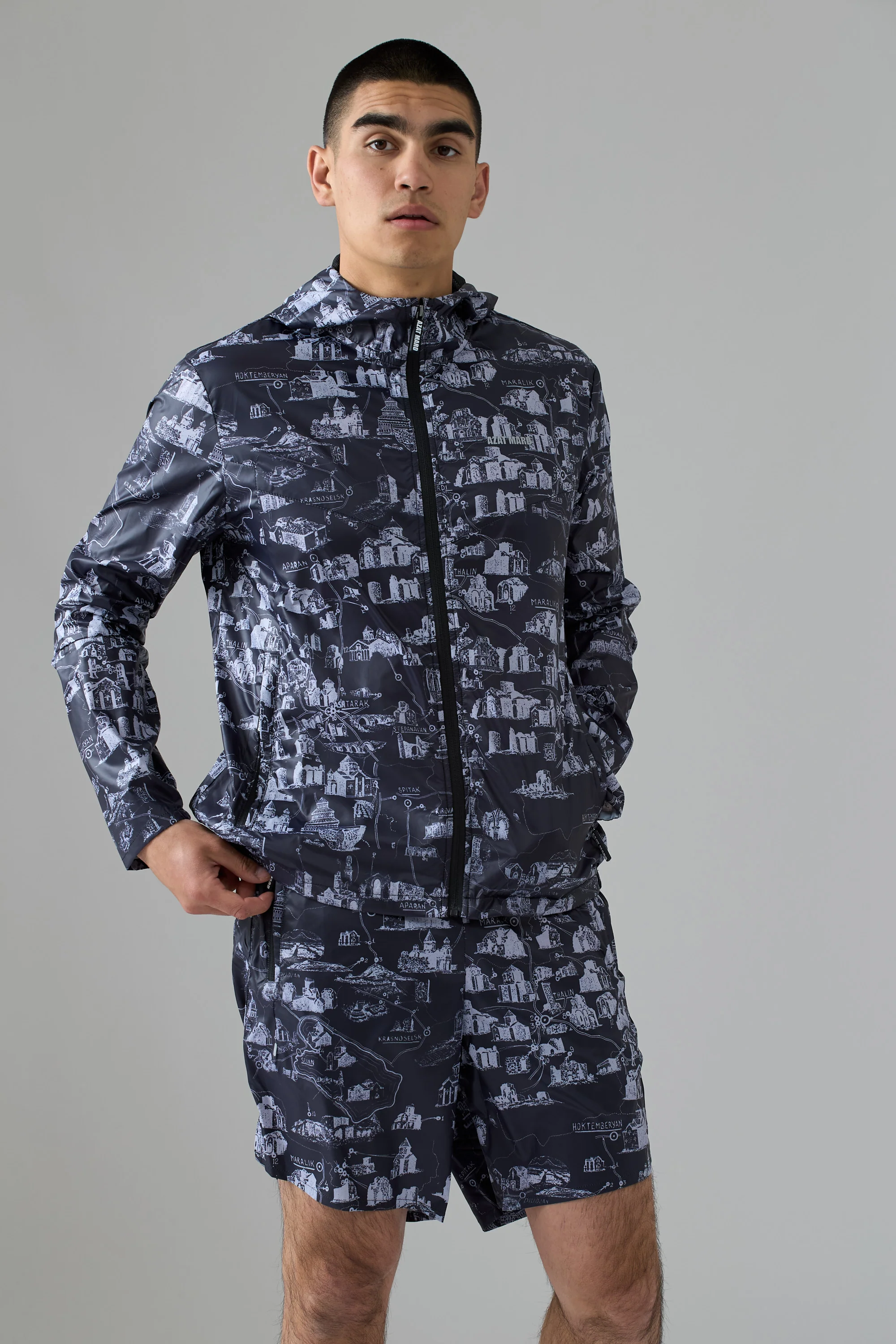MAP OF ARMENIA WINDBREAKER - Image 8