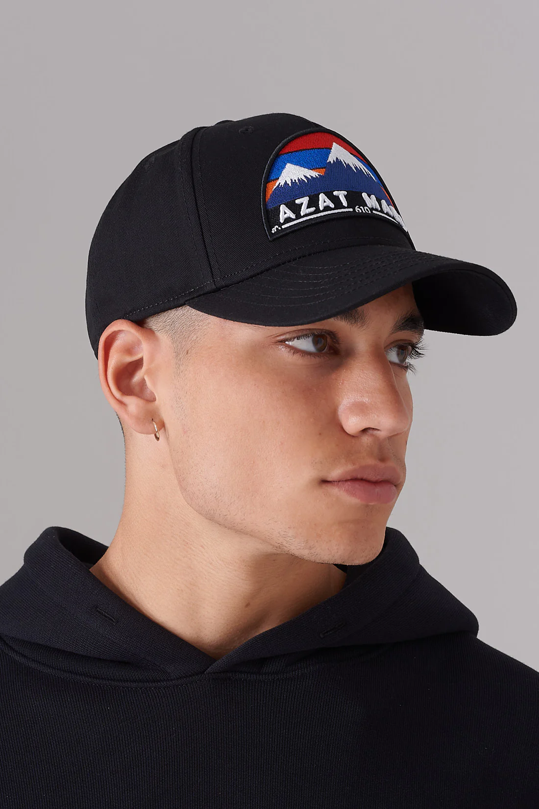 MOUNT ARARAT BLACK TRUCKER CAP - Image 3