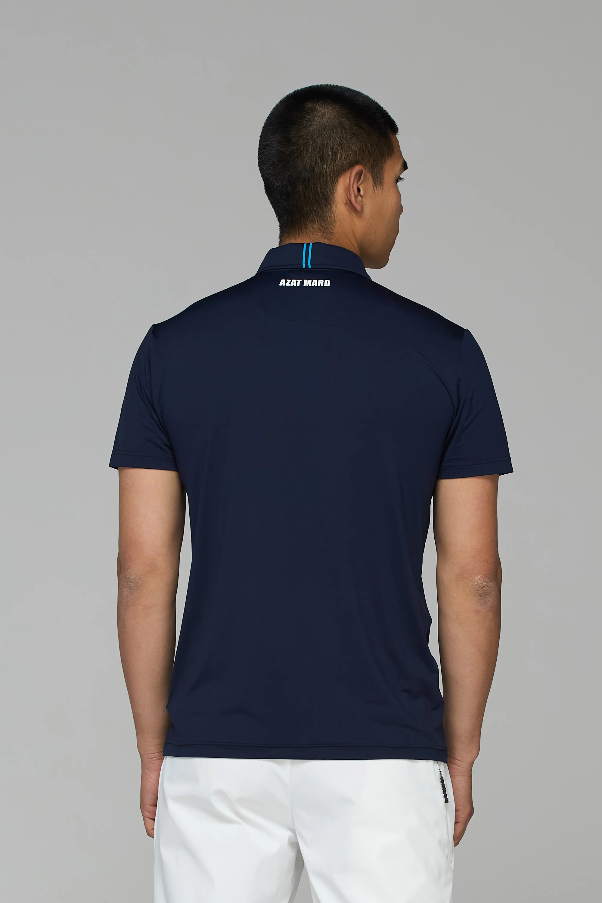 NAVY ACTIVEWEAR POLO - Image 4