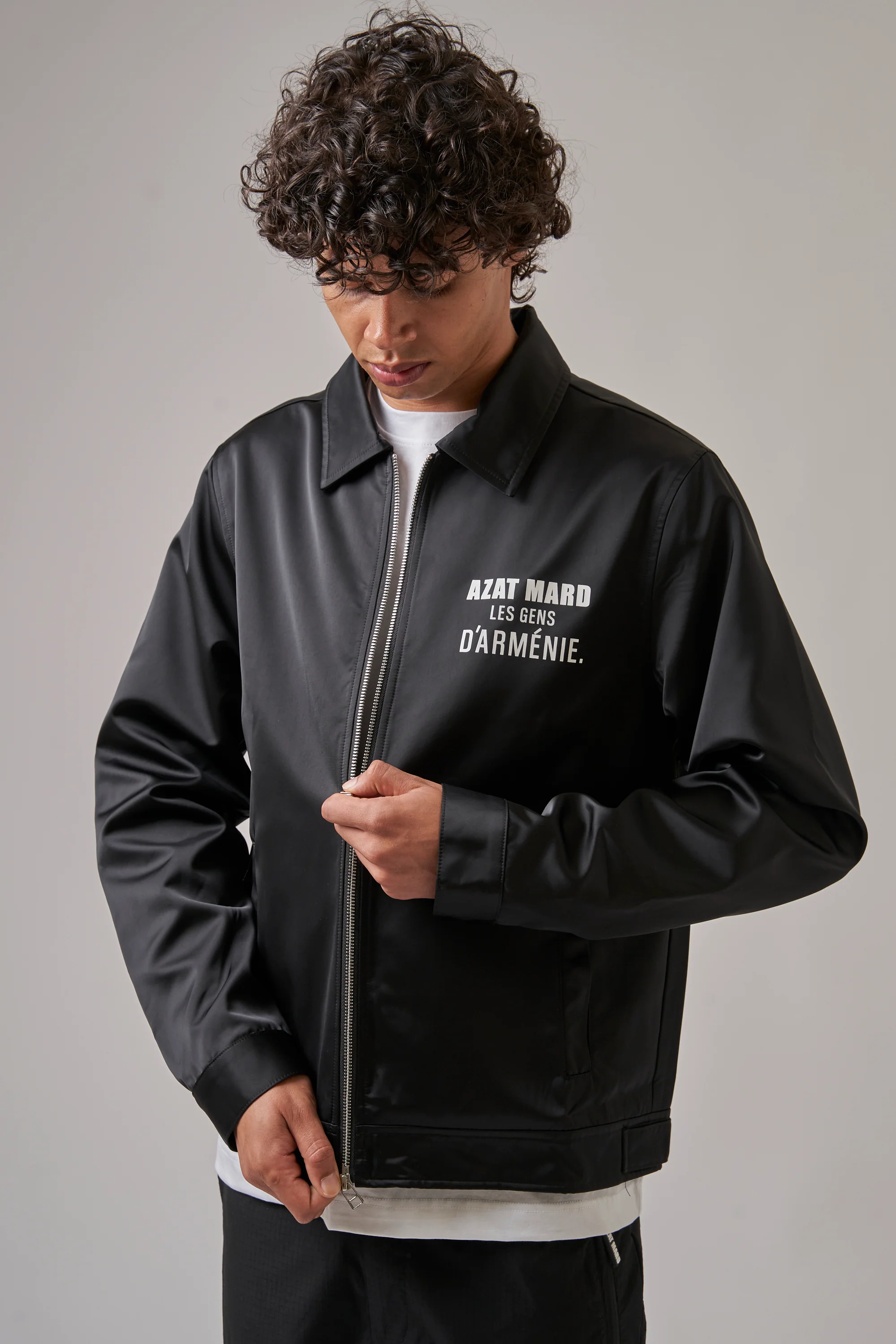 NYLON LES GENS ZIPPER JACKET - Image 6