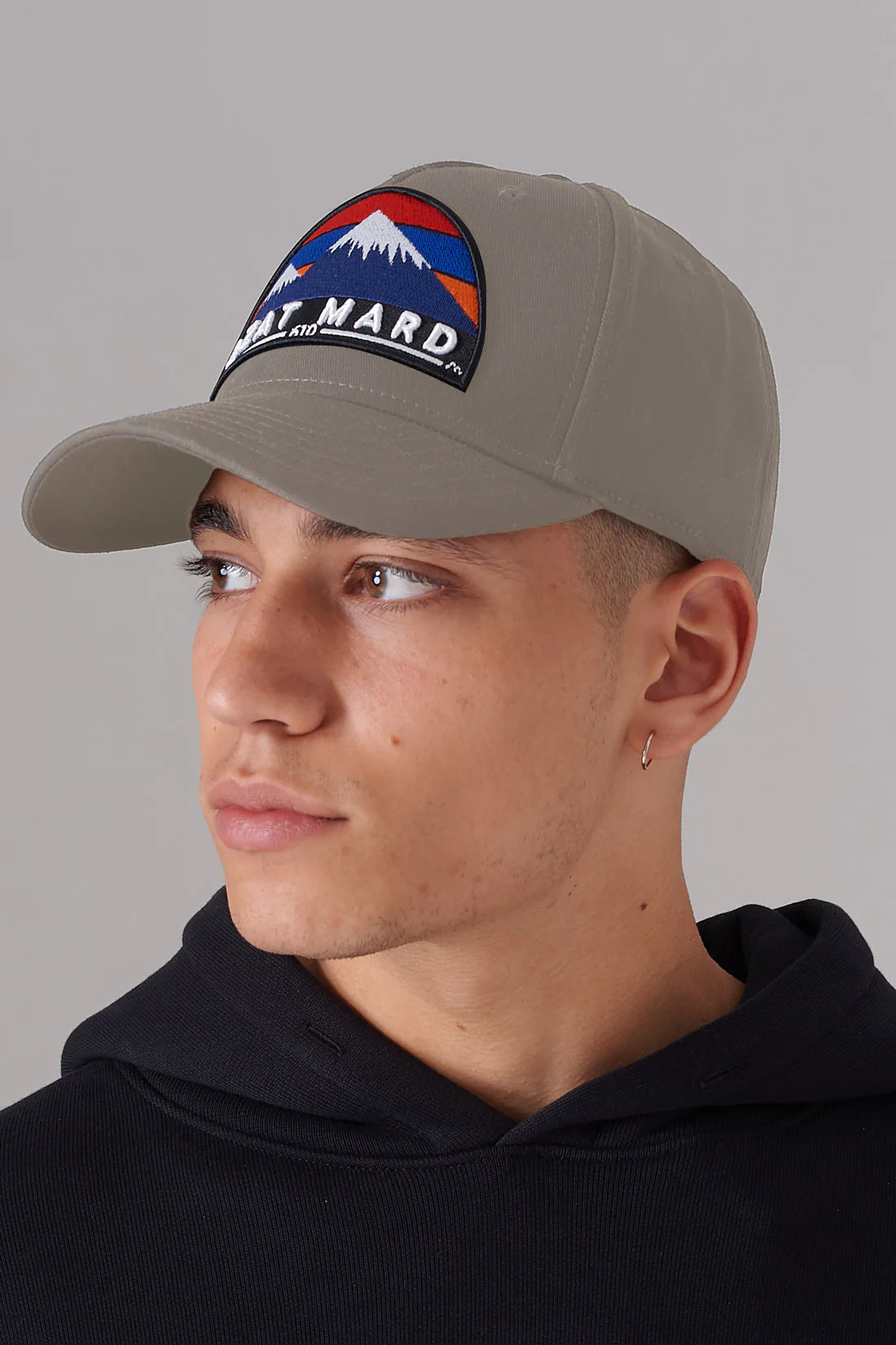 MOUNT ARARAT TAUPE TRUCKER CAP - Image 2