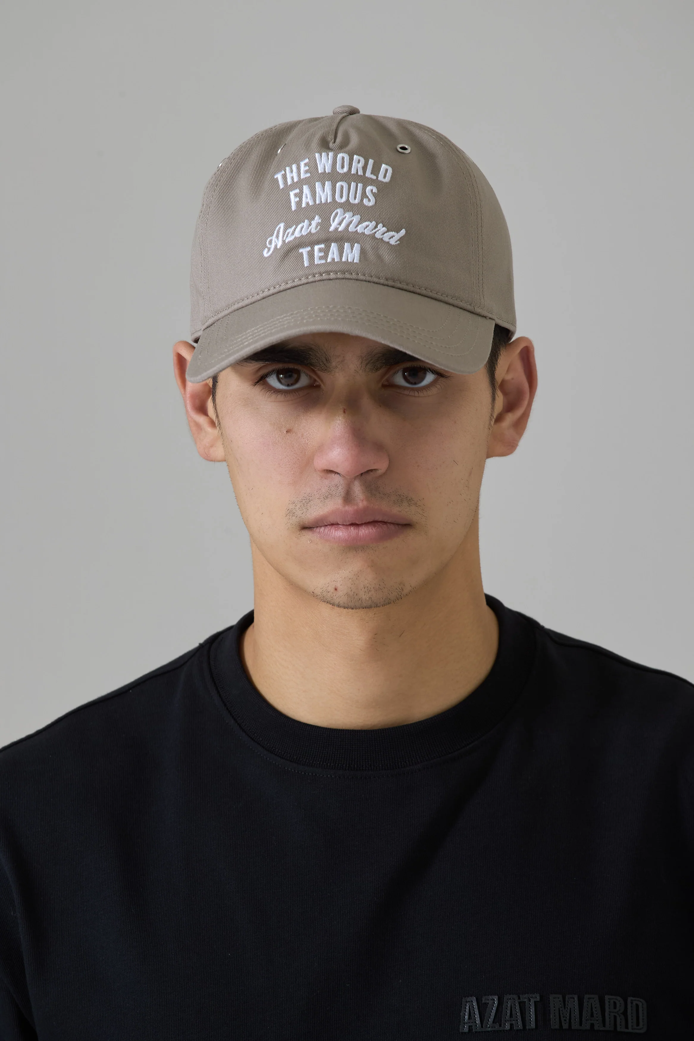 WORLD FAMOUS AZAT MARD TEAM TAUPE CAP