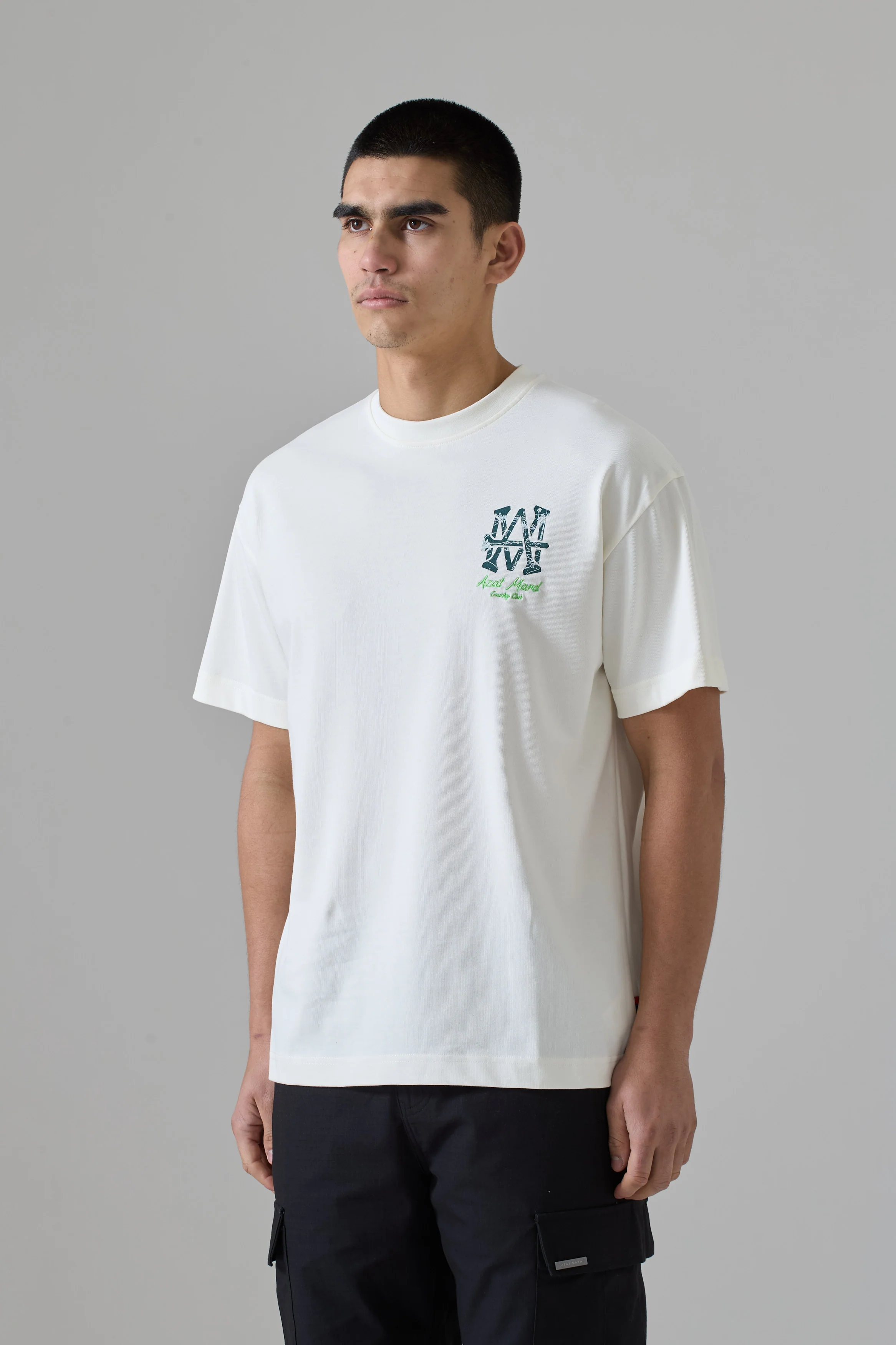 WHITE AM COUNTRY CLUB T-SHIRT - Image 4