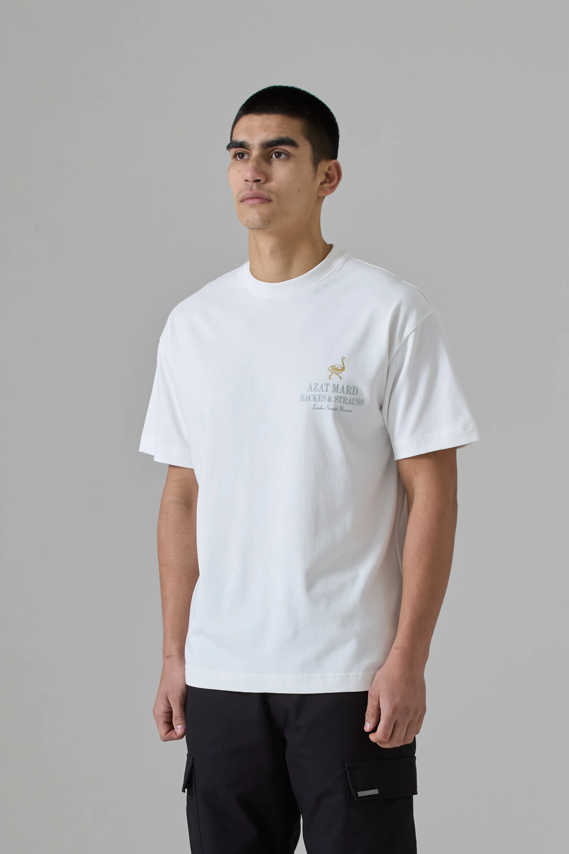 BACKES & STRAUSS WHITE T-SHIRT - Image 5