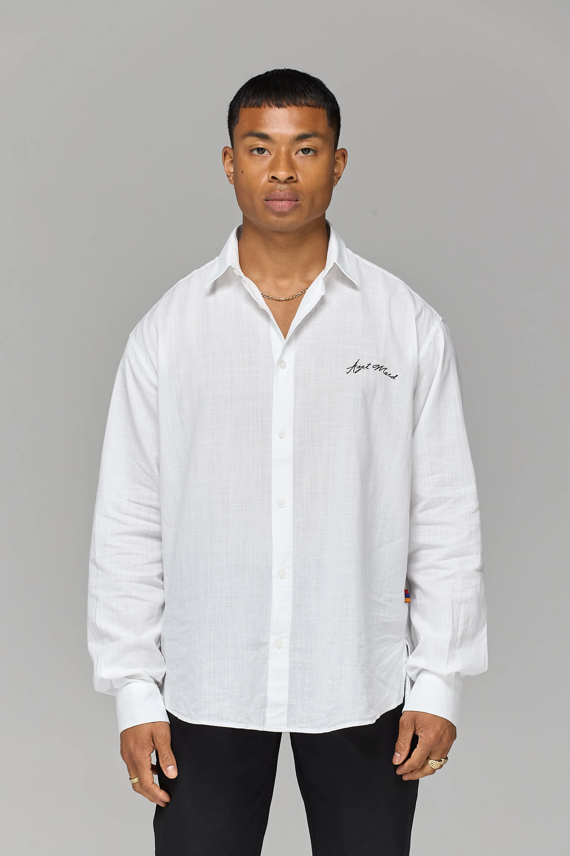 WHITE RELAXED SHIRT