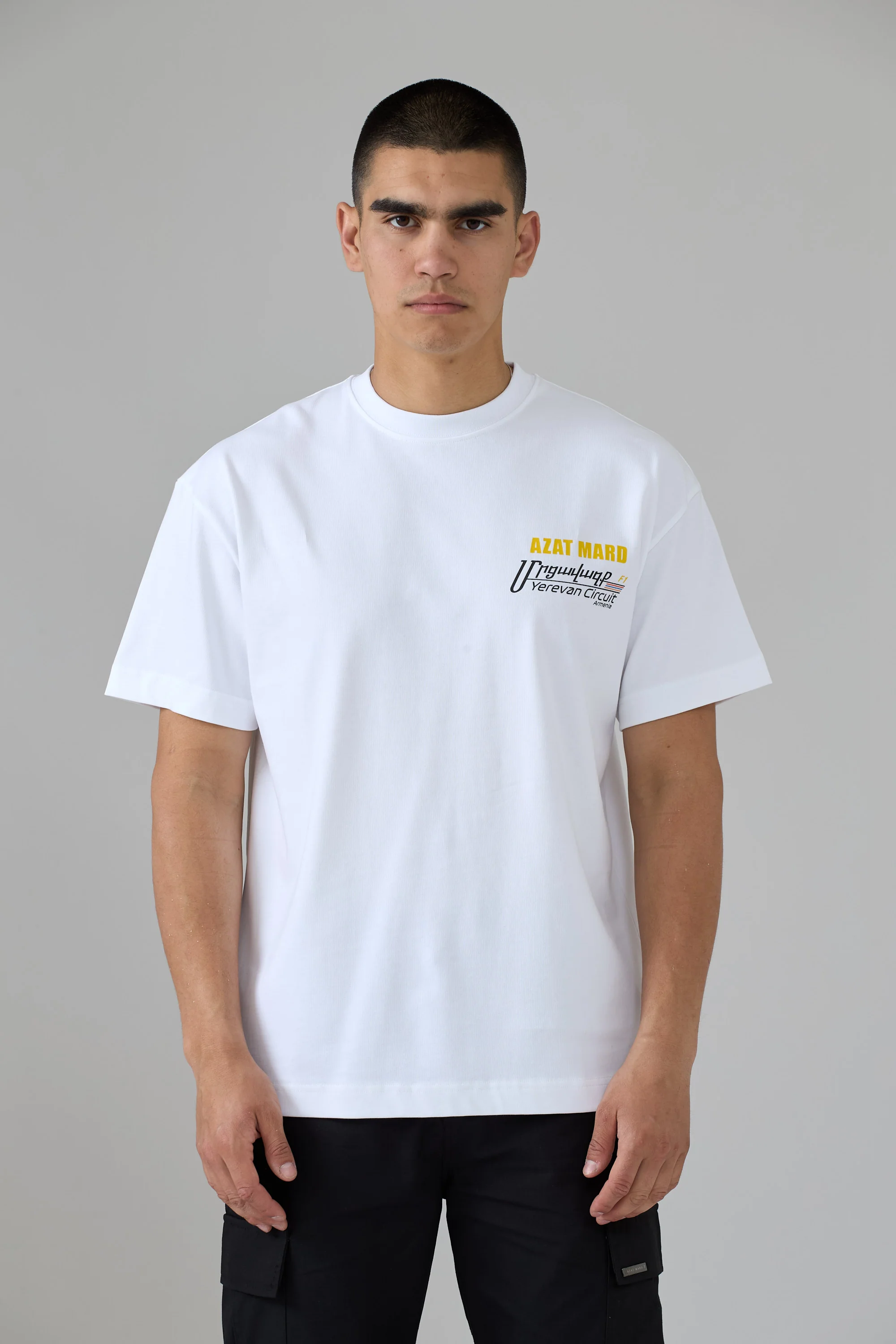 WHITE YEREVAN RACING T-SHIRT - Image 3