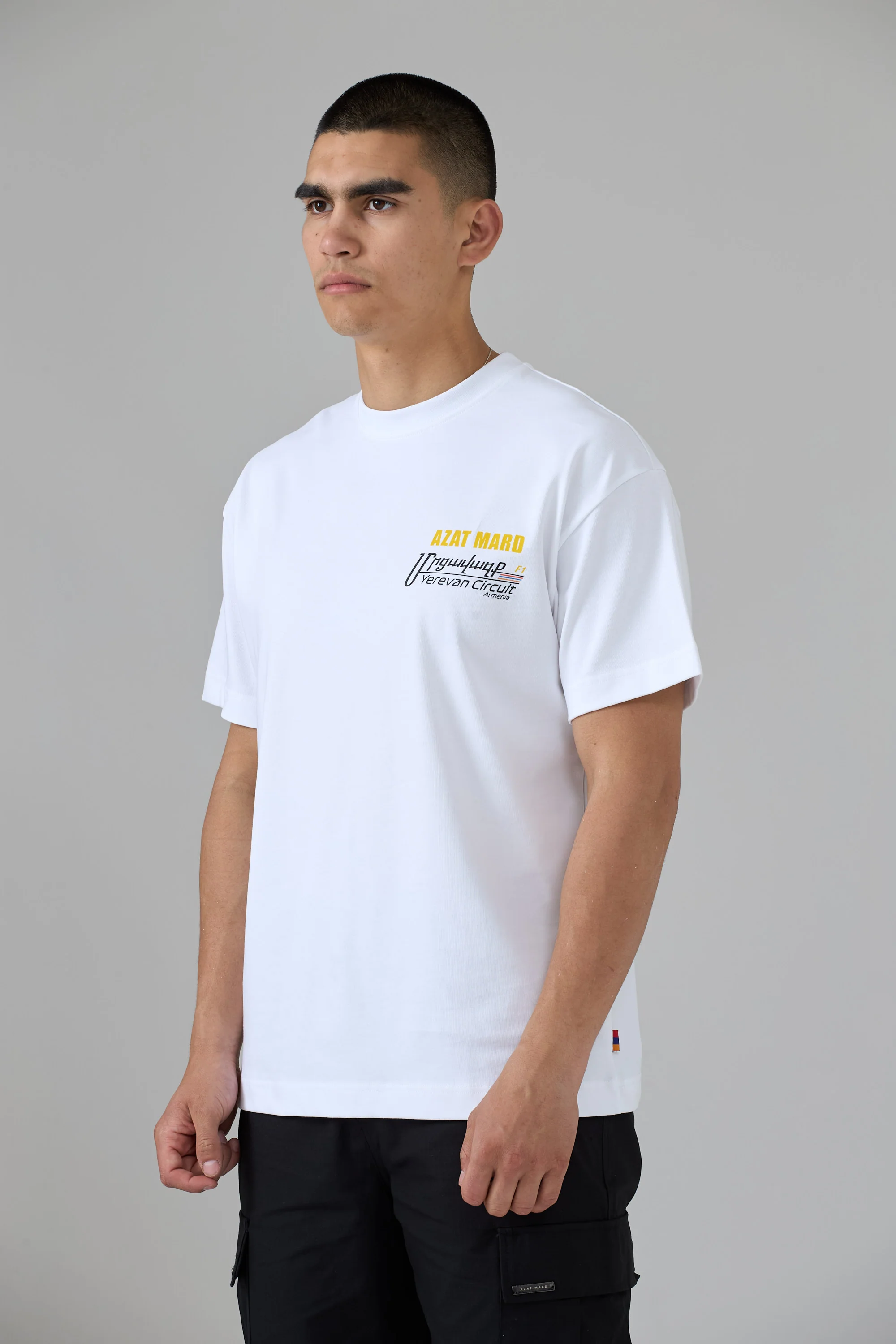 WHITE YEREVAN RACING T-SHIRT - Image 4