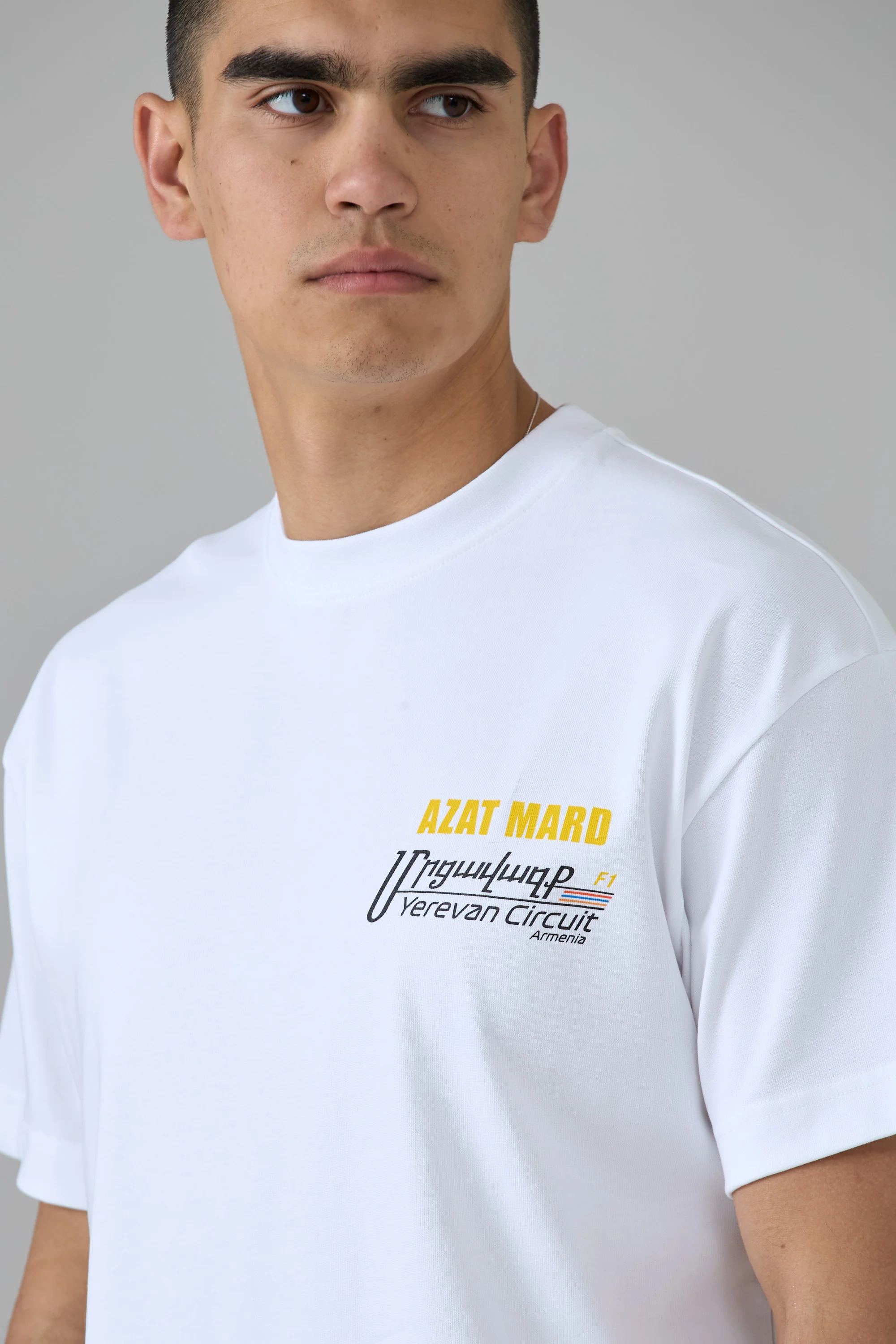 WHITE YEREVAN RACING T-SHIRT - Image 5