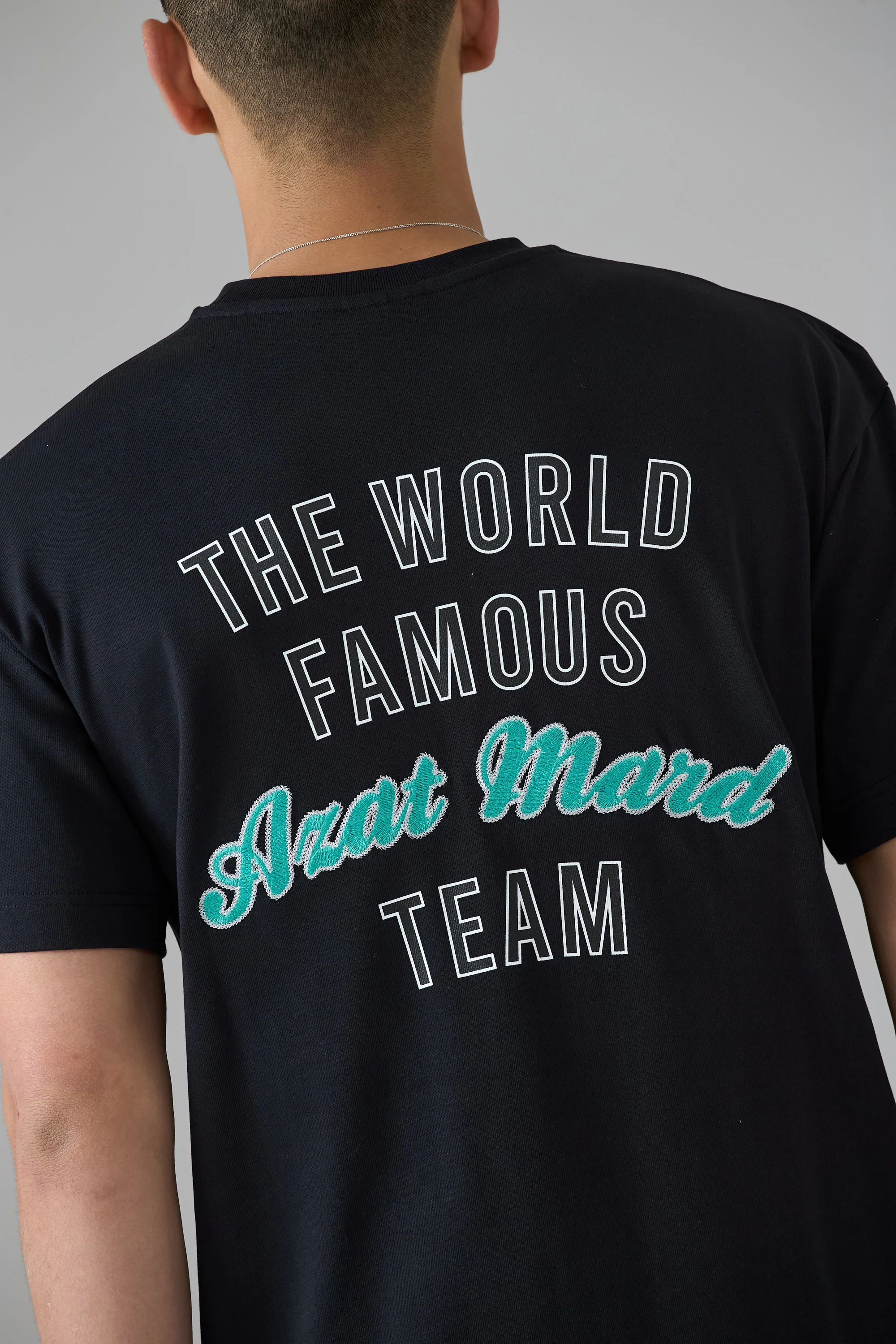 WORLD FAMOUS AZAT MARD TEAM BLACK T-SHIRT