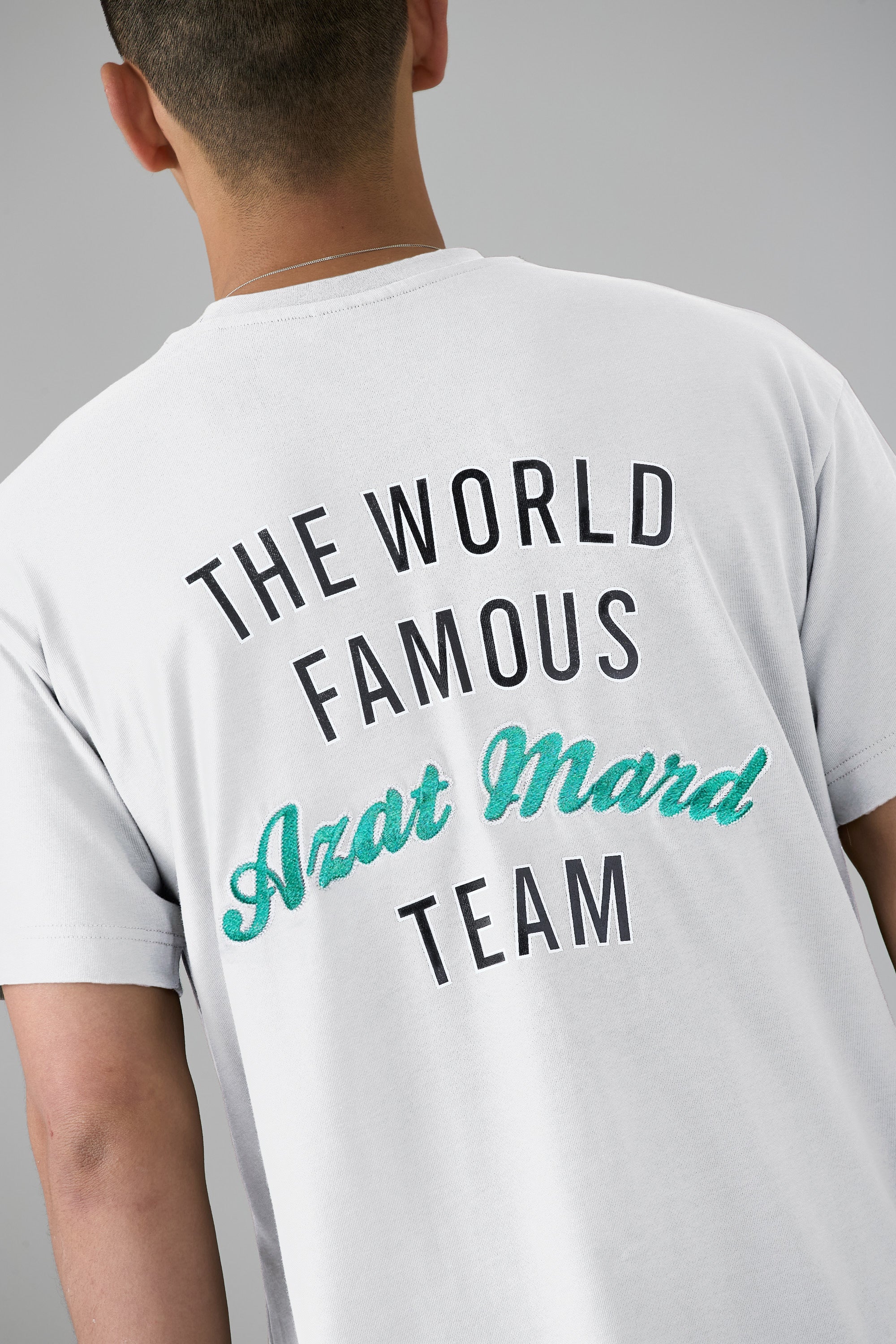 WORLD FAMOUS AZAT MARD TEAM WHITE T-SHIRT - Image 6