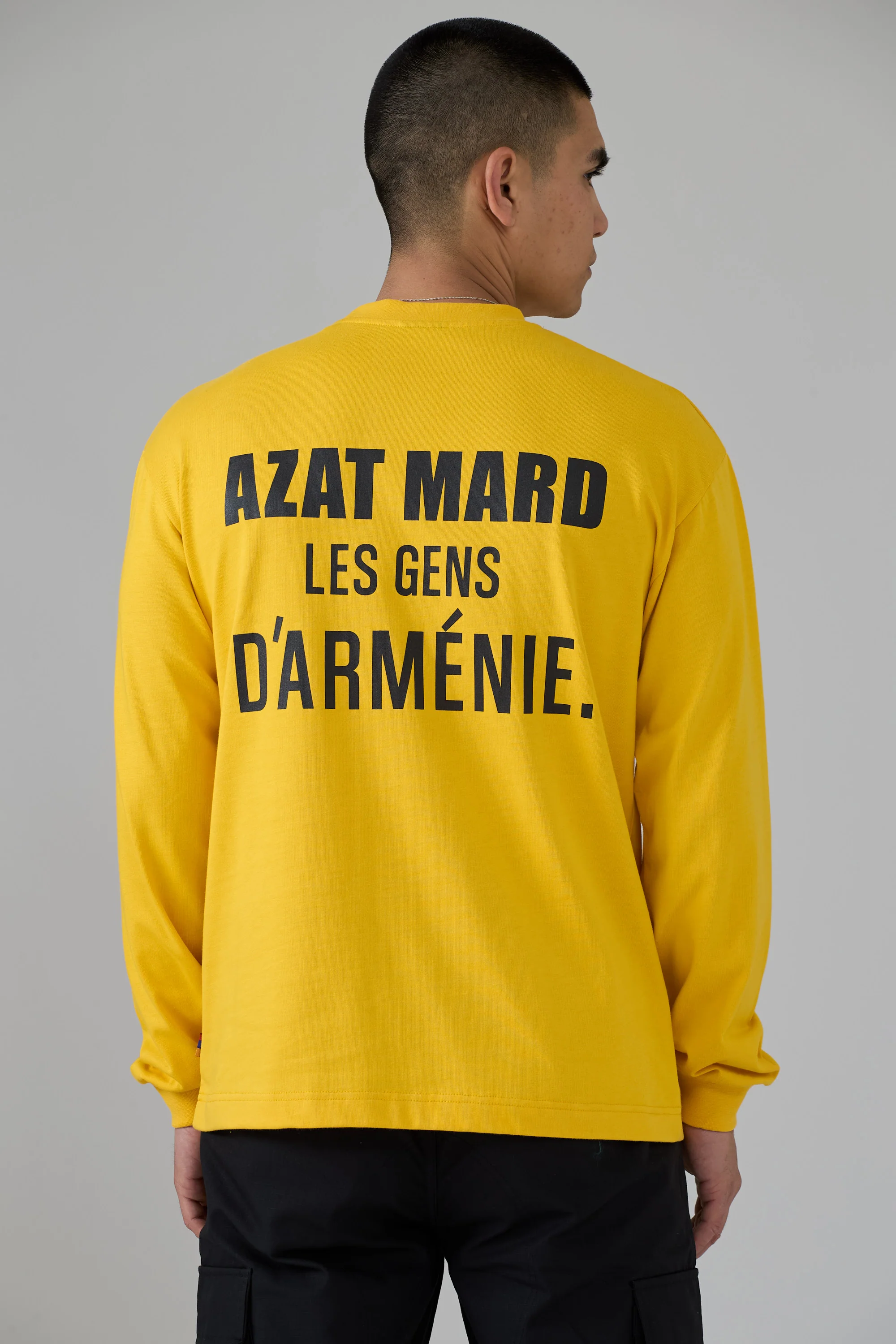 YELLOW LES GENS LONG SLEEVE T-SHIRT - Image 5
